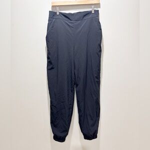 ALL IN MOTION Women’s Black Lined Polyester Blend Active Jogger Pants Size M